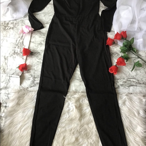 Off Shoulder Jumpsuit - Picture 6 of 7